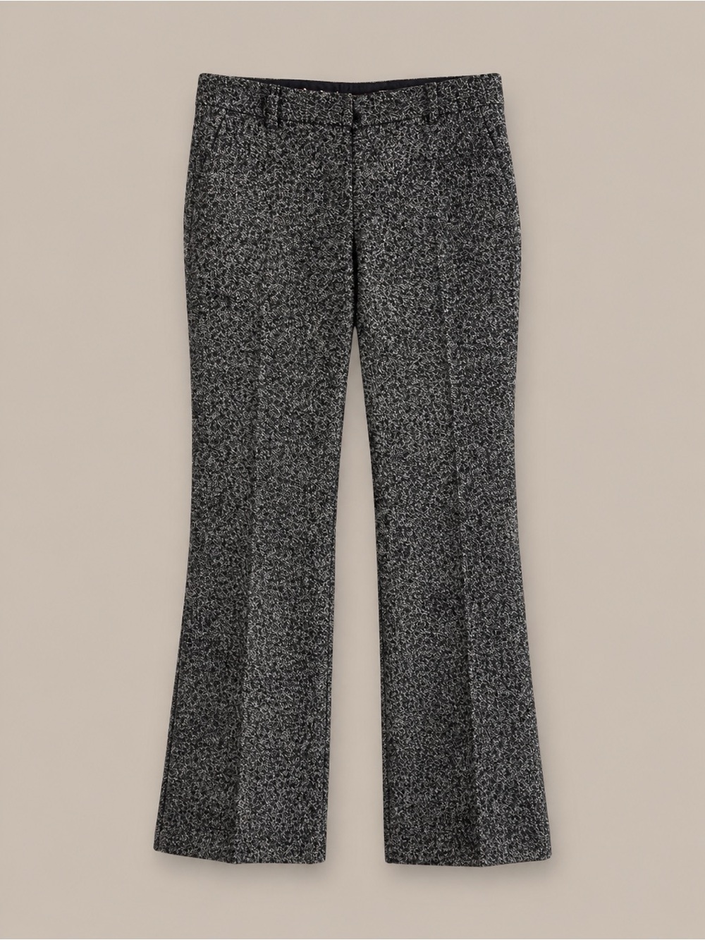Express Gray Tweed Boot Cut Pants